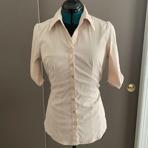 Tan button up shirt